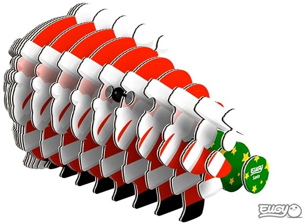 3D Puzzle Dodoland Eugy Santa Features/technology