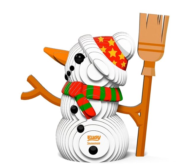 3D Puzzle Dodoland Eugy Snowman Screen