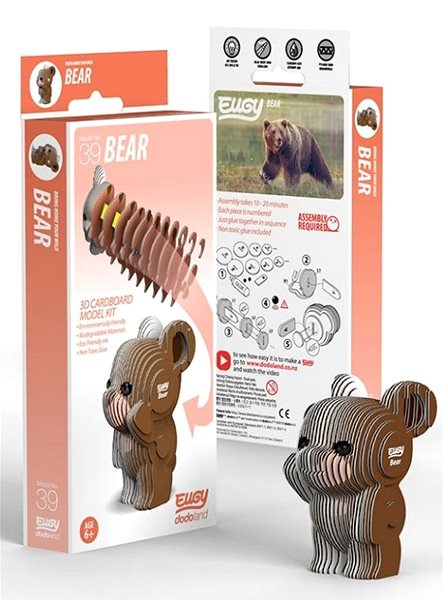 3D Puzzle Dodoland Eugy Bear Screen
