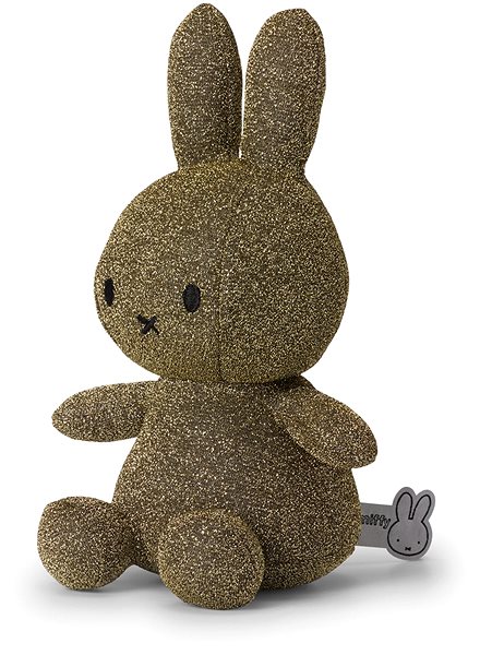 Plyšová hračka Miffy Sitting Sparkle Gold 23 cm ...