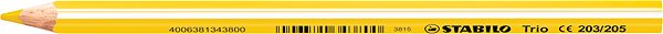 Coloured Pencils STABILO Trio, 15 pcs Thick Screen