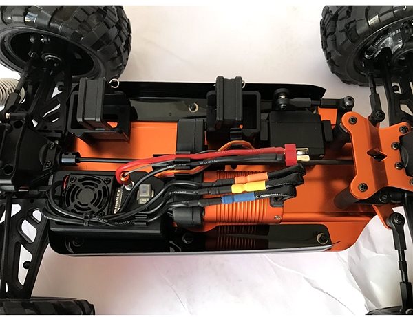 RC auto Hot Fire Buggy 5, 1:10 XL Brushless RTR Waterproof Vlastnosti/technológia