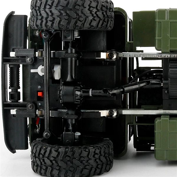 RC truck Vojenský truck 1:16 zelený Vlastnosti/technológia