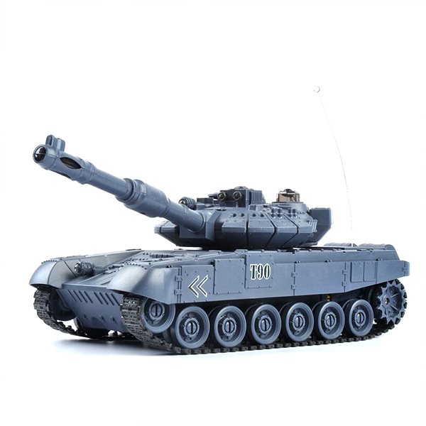 Távirányítós tank S‑IDEE T‑90 RC harci tank, 2,4 GHz, infravörös ágyúval, 1:28 ...