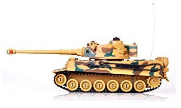 RC tank na ovládanie Bojujúci tank Tiger 1  2,4 GHz s infra delom, 1 : 28 ...