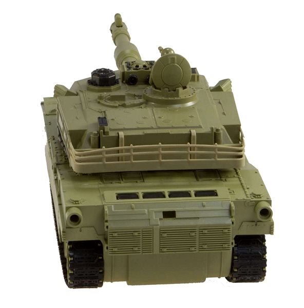 RC tank na ovládanie Sada bojujúcich tankov 2,4 GHz Abrams & German Tiger ...
