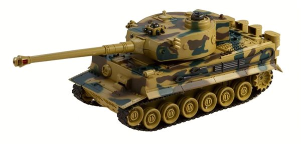 RC tank Sada bojujících tanků 2,4 GHz Leopard& German Tiger ...