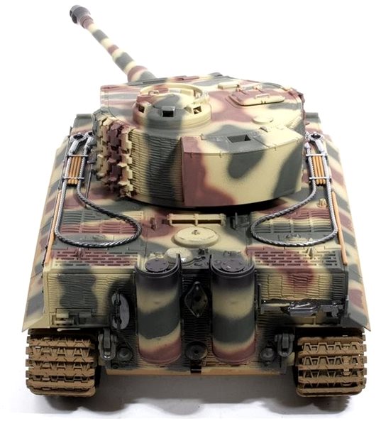 RC tank na ovládanie Tank TIGER I IR 1 : 16 neskorá verzia ...
