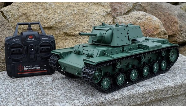 RC tank na ovládanie Tank KV-1 BB 2,4Ghz  1:16 ...