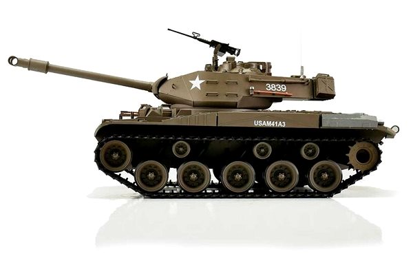 RC tank M41A3 WALKER BULLDOG BB+IR 1:16 2,4GHZ ...