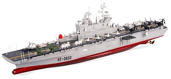 RC loď na ovládanie USS Wasp 1 : 350 Vojnová výsadková loď RTR ...