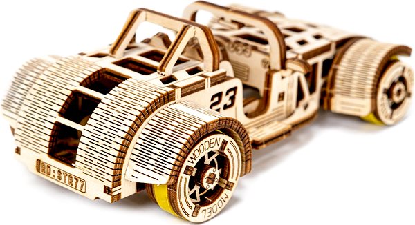 WOODEN CITY Roadster Car 111-piece 3D puzzle.
