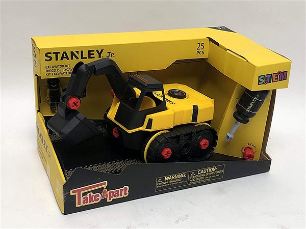 Építőjáték Stanley Jr. TT007-SY - lánctalpas kotrógép ...