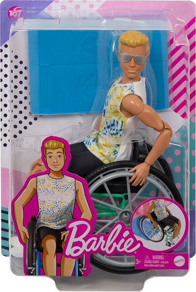Puppe Barbie Modell Ken im Rollstuhl ...