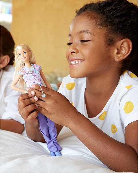 Puppe Barbie Erster Beruf - Krankenschwester ...