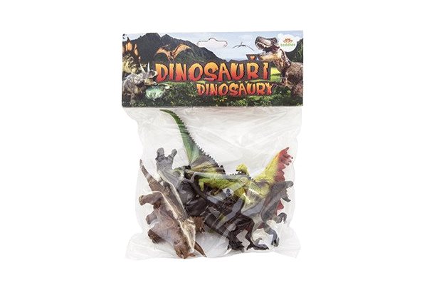 Figures Dinosaur 14-19cm 6 pcs in Bag Screen