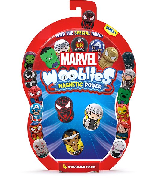 Figures Wooblies Pack of 4 Wobbles Screen