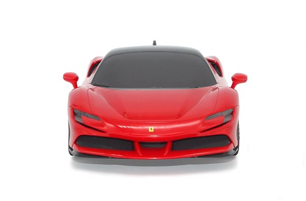 Távirányítós autó Jamara Ferrari SF90 Stradale 1:24, 2,4 GHz, piros Képernyő