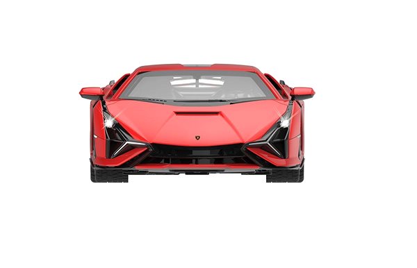 Távirányítós autó Jamara Lamborghini Sián 1:14, 2,4 GHz, manuálisan nyitható ajtók, piros Képernyő