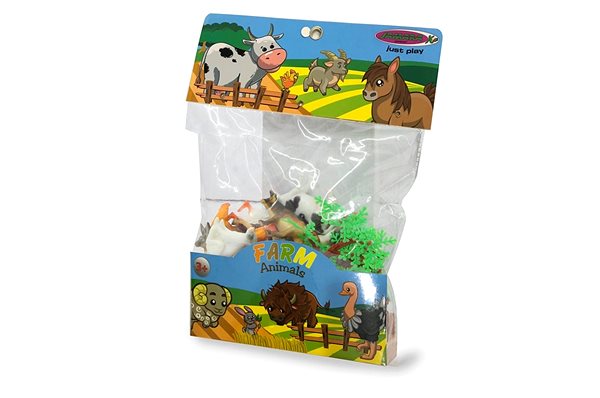 Figures Jamara Set of farm animals 20 pcs Screen