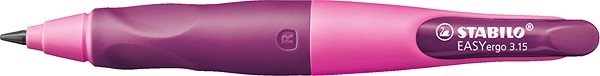 Bleistift STABILO EASYergo 3.15 R Bleistift pink/lila + Anspitzer ...