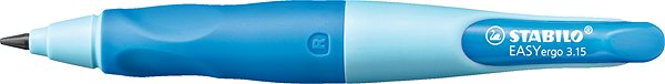 Bleistift STABILO EASYergo 3.15 R Bleistift dunkel-/hellblau + Anspitzer ...