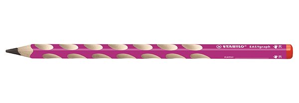 Ceruza A Stabilo EASYgraph iskolai szett rózsaszínű R faragóval és radírral ...