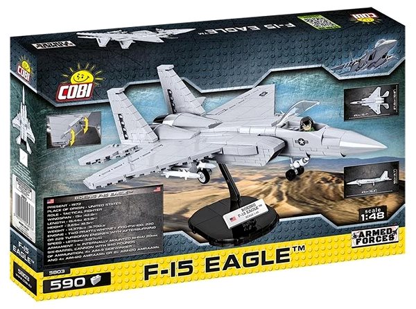 Építőjáték Cobi F-15 Eagle Csomagolás/doboz