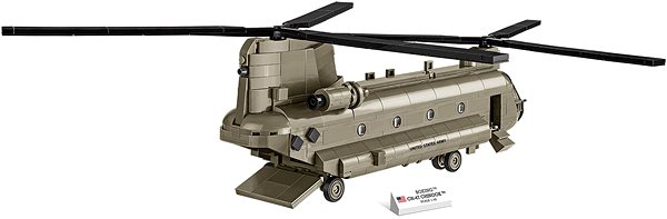 Stavebnica Cobi CH-47 Chinook Zadná strana