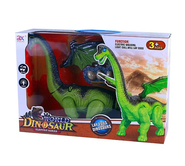 Figure Rappa Walking Dinosaur with Sound and Light Packaging/box