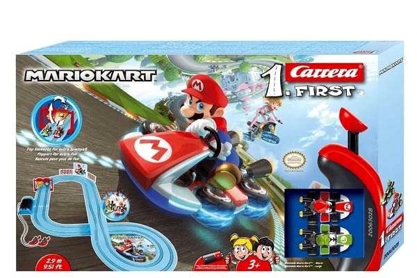 Autópálya játék Carrera ELSŐ - 63028 Mario Nintendo Csomagolás/doboz