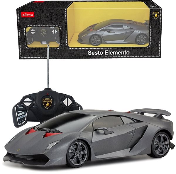 Távirányítós autó Lamborghini Sesto Elemento (1:18) Csomag tartalma