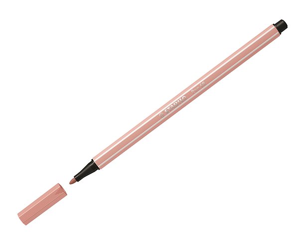 Fixky STABILO Pen 68, 8 ks, puzdro, nové farby Vlastnosti/technológia