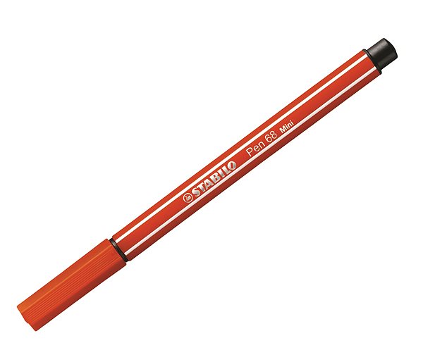Fixky STABILO Pen 68 Mini, 12 ks, kartónové puzdro Bočný pohľad