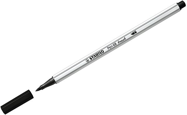 Fixky STABILO Pen 68 brush, 6 ks, puzdro Vlastnosti/technológia