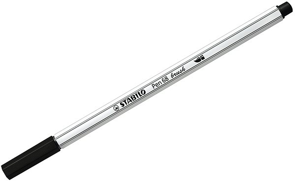 Fixky STABILO Pen 68 brush, 8 ks, puzdro Bočný pohľad