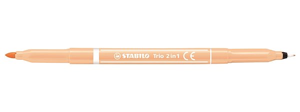 Fixky STABILO Trio 2 in 1, 10 ks, kartónové puzdro Vlastnosti/technológia