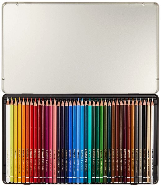 Coloured Pencils STABILO Original 38 pcs Metal Case Screen