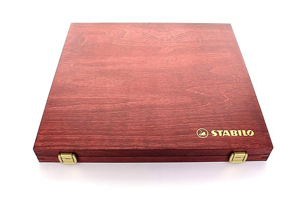Coloured Pencils STABILO CarbOthello 60 pcs Wooden Case Packaging/box
