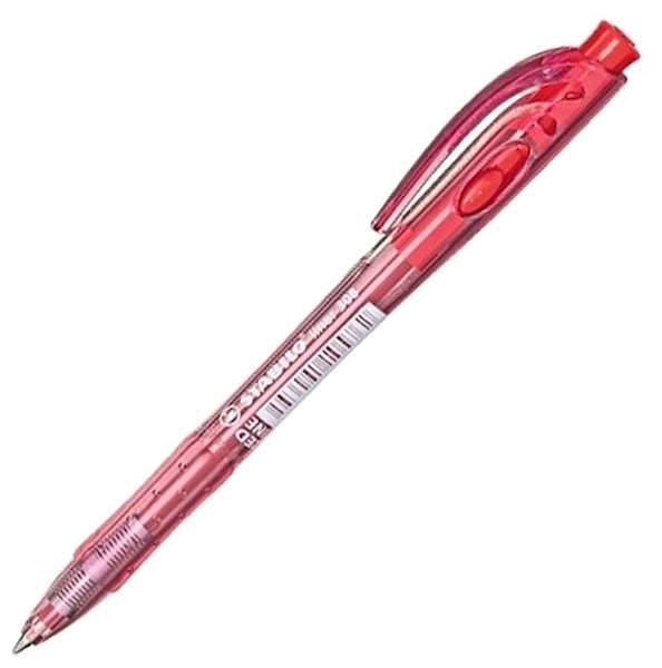 Guľôčkové pero STABILO liner červené, 1 ks ...
