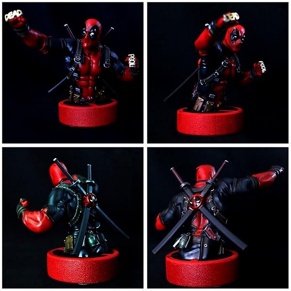 Figure Semic distribution - Marvel - Bust of Deadpool (scale 1/6) Features/technology