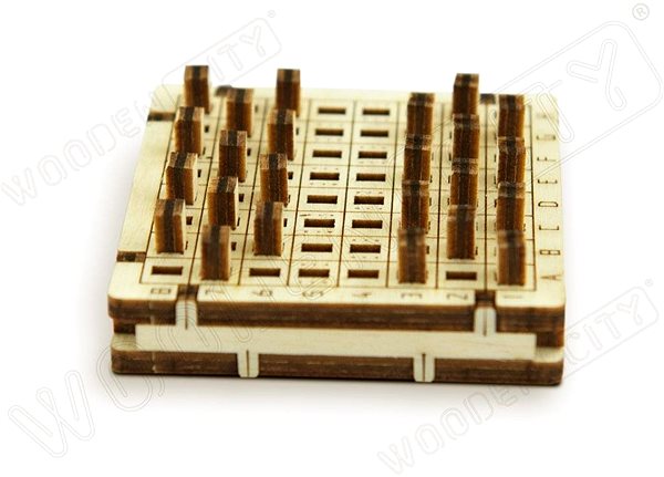 3D Puzzle Checkers Pocket Game Screen