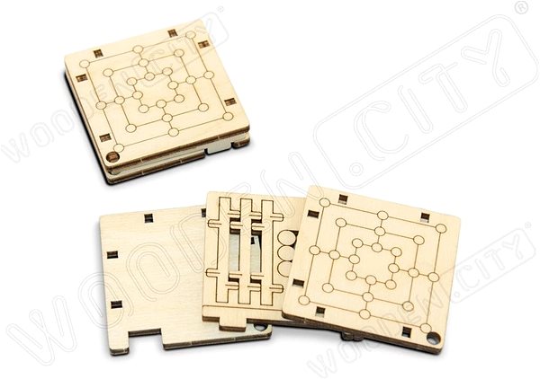3D Puzzle Pocket Game Mill Screen