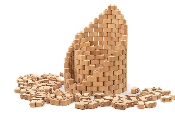 Building Set Godi Wooden Kit - 224 parts ...