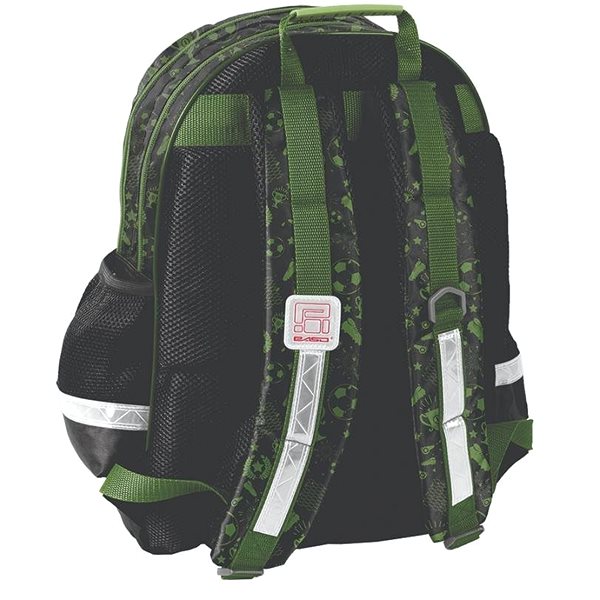 School Backpack Football Backpack PP20FO-116 Two-compartment Back page
