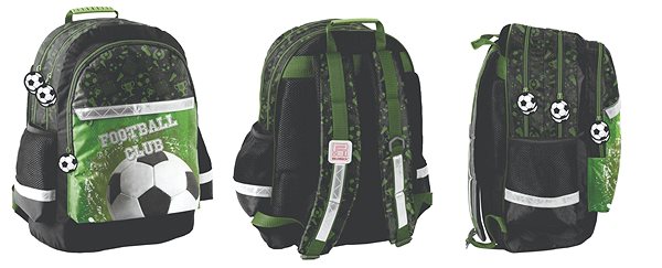 School Backpack Football Backpack PP20FO-116 Two-compartment Lifestyle