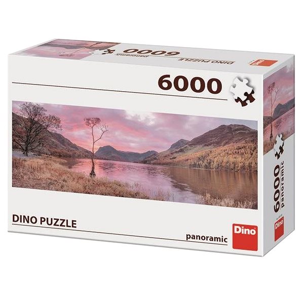 Puzzle Dino Tó a hegyekben 6000 puzzle ...