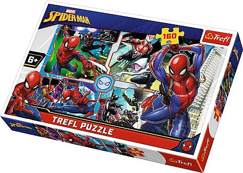 Puzzle Trefl Puzzle Spiderman zachraňuje 160 dielikov ...