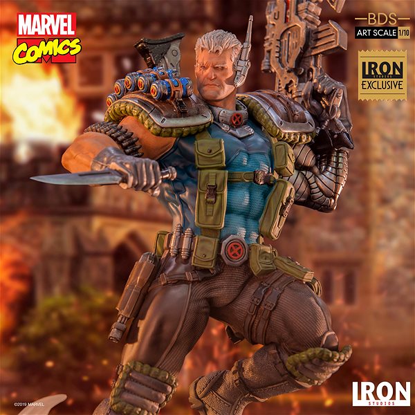 Figure Marvel Comics Series - Cable - BDS Art Scale 1/10 ...