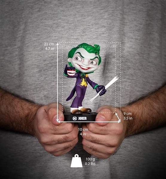 Figúrka The Joker – Minico Horror Technický nákres